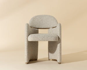 Snowden Dining Armchair - elegant seating for dining areas | Image 3 | InSTYLE Home & Rugs