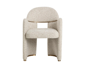 Snowden Dining Armchair - elegant seating for dining areas | Image 6 | InSTYLE Home & Rugs