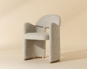 Snowden Dining Armchair - elegant seating for dining areas | Image 1 | InSTYLE Home & Rugs