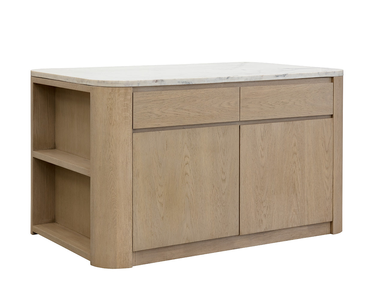 Romilly Kitchen Island - sleek design for modern kitchens | Image 5 | InSTYLE Home & Rugs