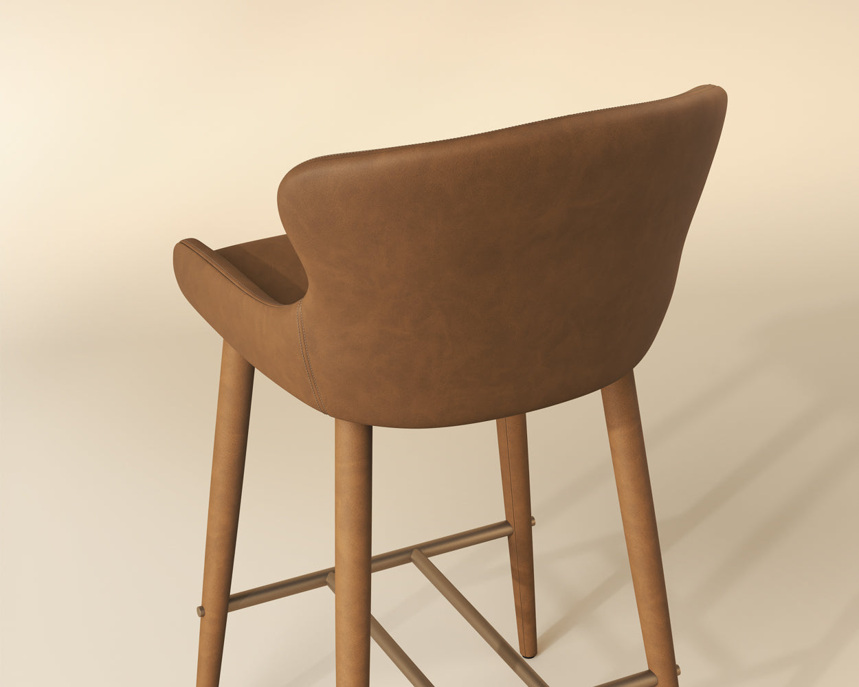 Evora Counter Stool - perfect for modern counters | Image 11 | InSTYLE Home & Rugs
