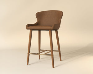 Evora Counter Stool - perfect for modern counters | Image 2 | InSTYLE Home & Rugs