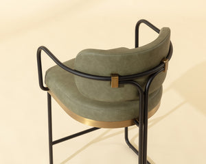 Jalen Counter Stool - ergonomic design for comfort | Image 14 | InSTYLE Home & Rugs