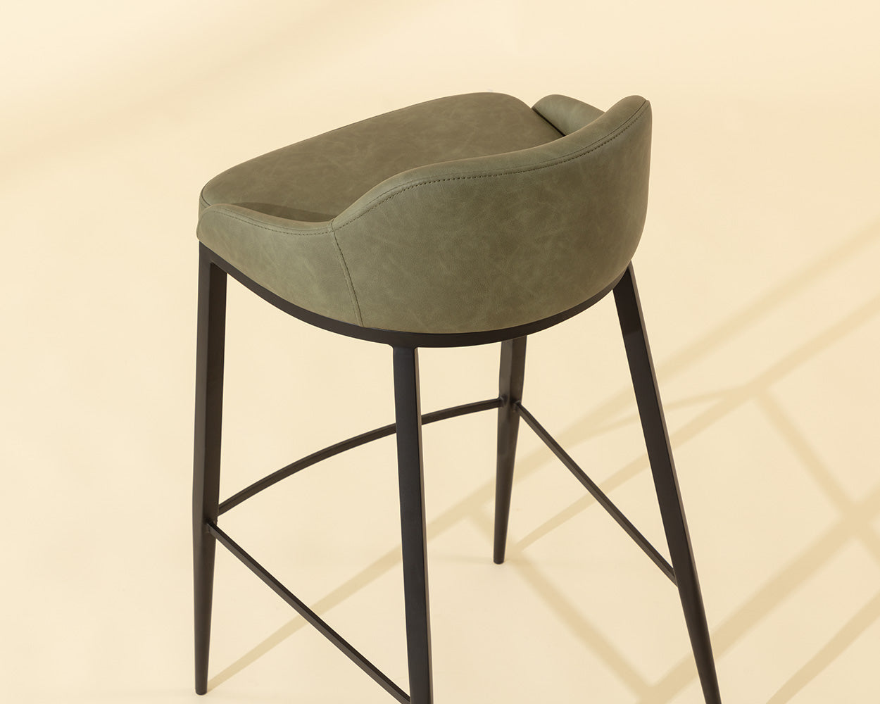 Astra Barstool - modern bar seating with style | Image 5 | InSTYLE Home & Rugs