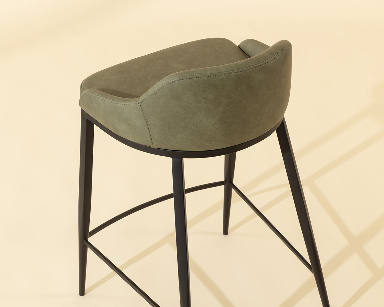 Astra Counter Stool - sleek stools for kitchen bars | Image 5 | InSTYLE Home & Rugs