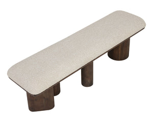 Hiro Bench - perfect for entryways or patios | Image 8 | InSTYLE Home & Rugs