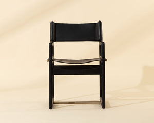 Enver Dining Armchair - elegant seating for dining areas | Image 3 | InSTYLE Home & Rugs