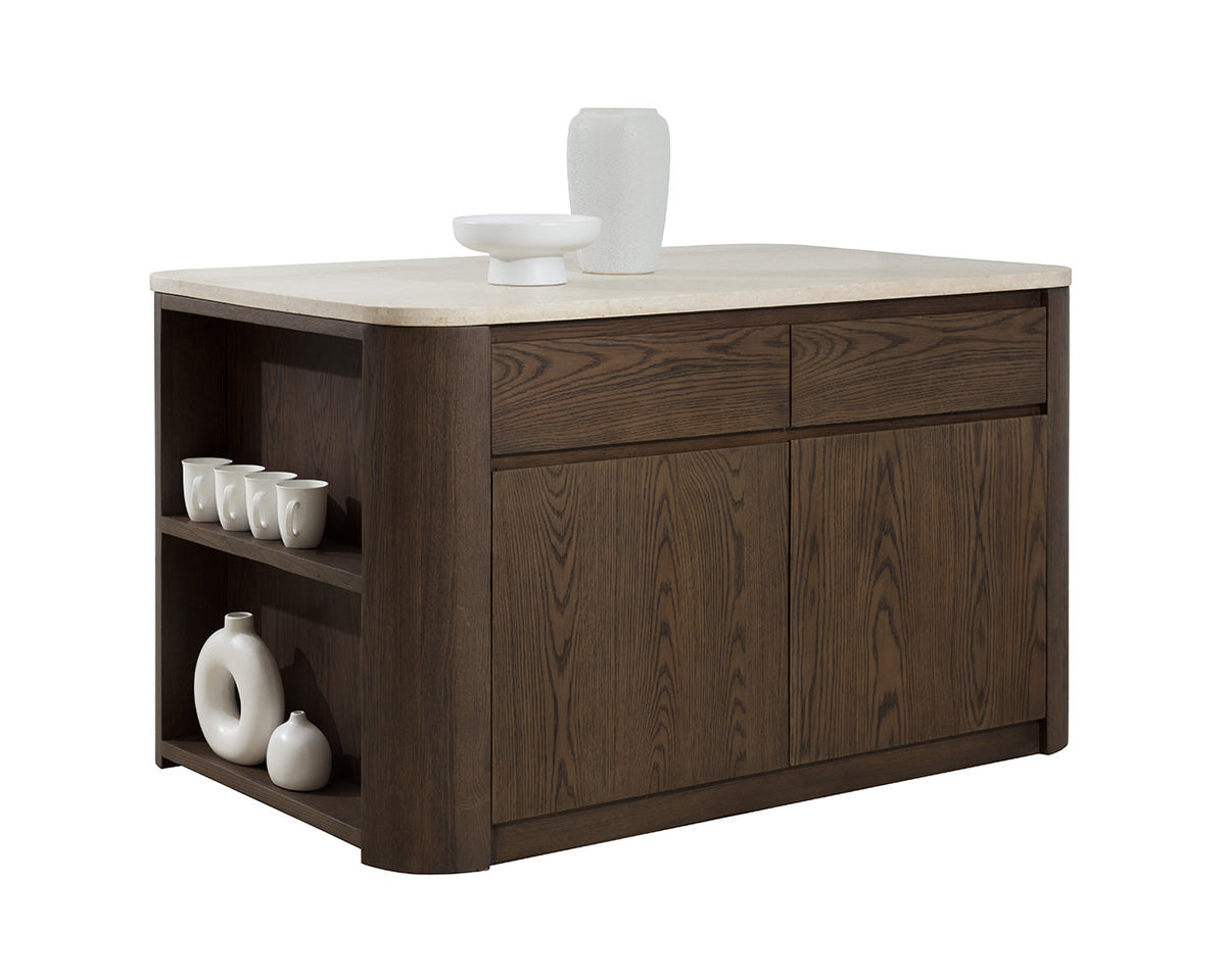 Romilly Kitchen Island - functional tables with style | Image 3 | InSTYLE Home & Rugs