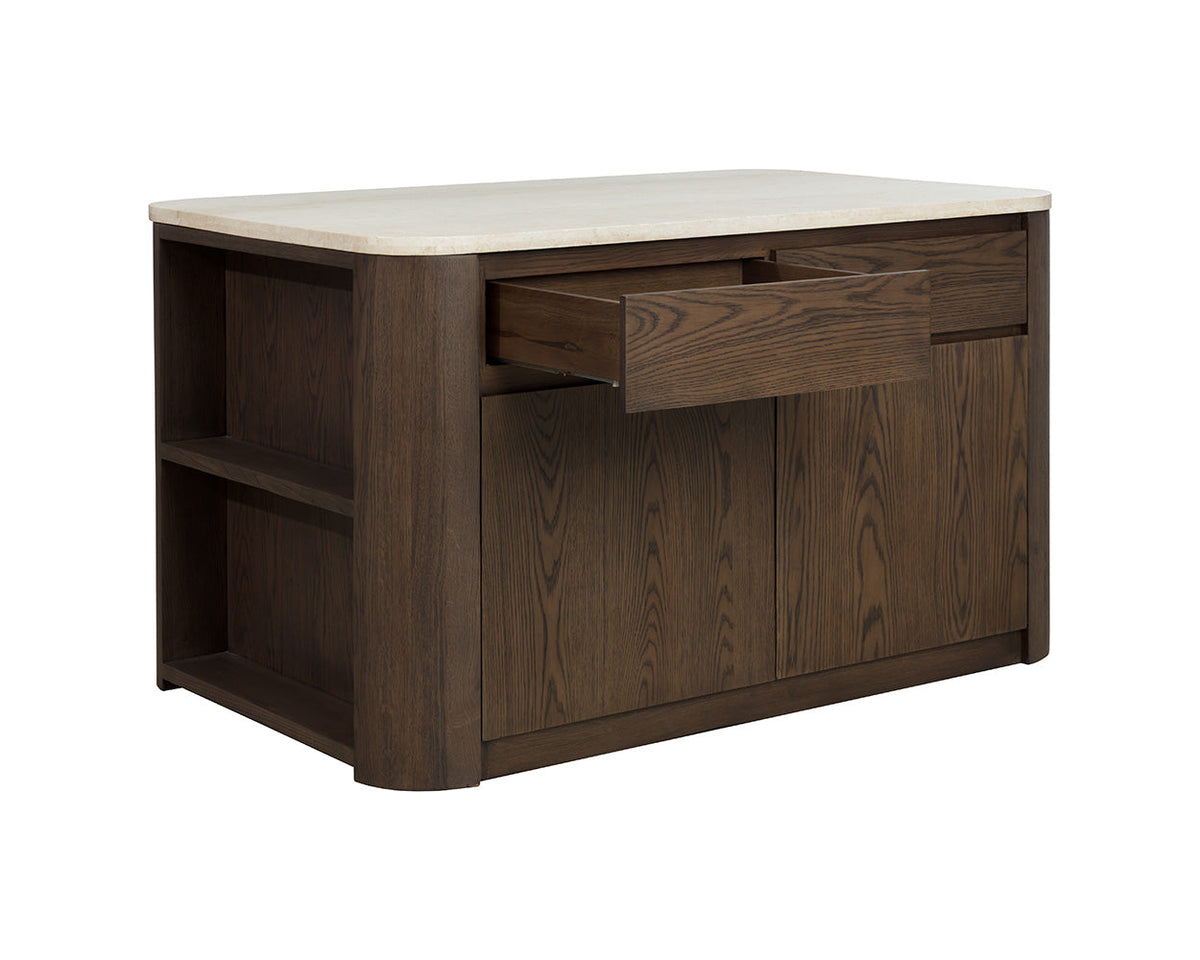 Romilly Kitchen Island - functional tables with style | Image 5 | InSTYLE Home & Rugs