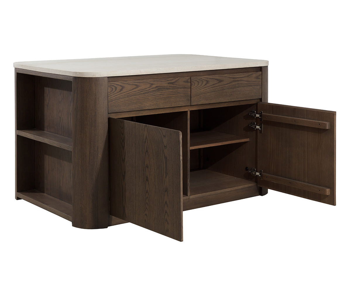 Romilly Kitchen Island - functional tables with style | Image 10 | InSTYLE Home & Rugs