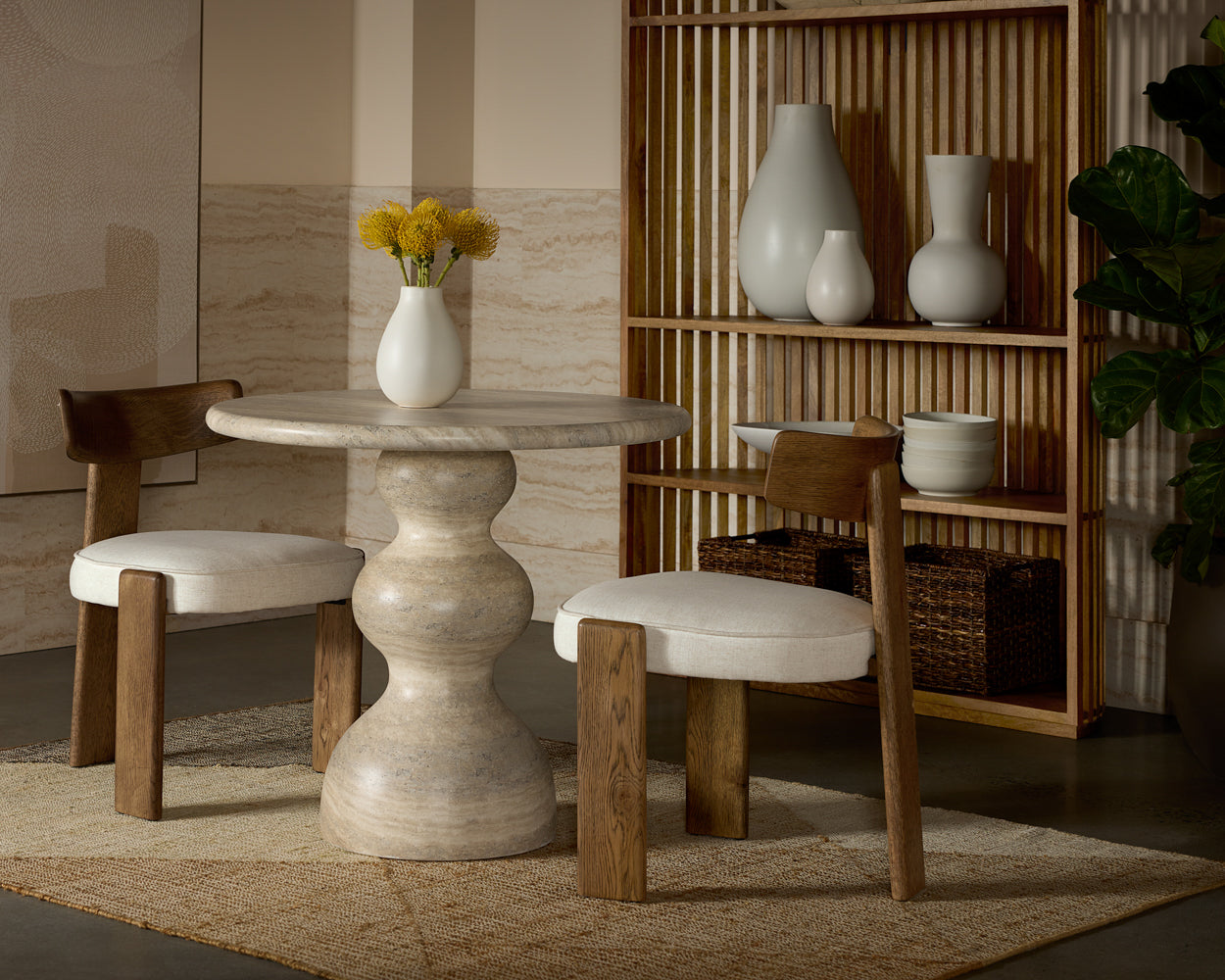 Raul Bistro Table - elegant tables for dining rooms | Image 3 | InSTYLE Home & Rugs