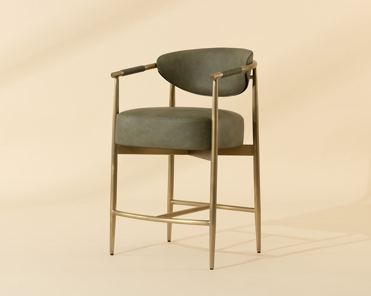 Heloise Counter Stool - ergonomic design for comfort | Image 3 | InSTYLE Home & Rugs