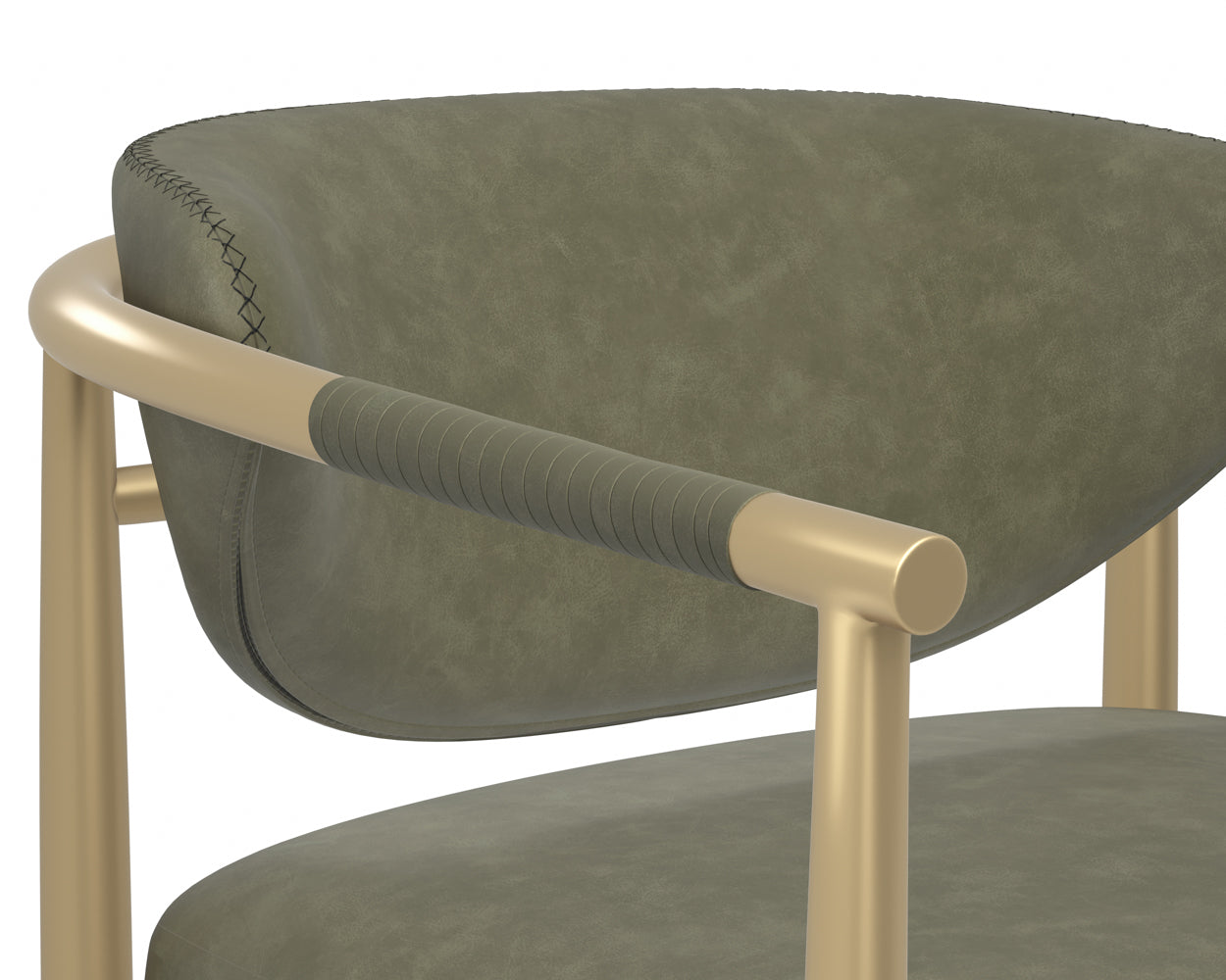 Heloise Counter Stool - perfect for modern counters | Image 7 | InSTYLE Home & Rugs