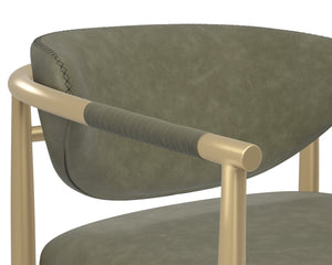 Heloise Counter Stool - perfect for modern counters | Image 7 | InSTYLE Home & Rugs