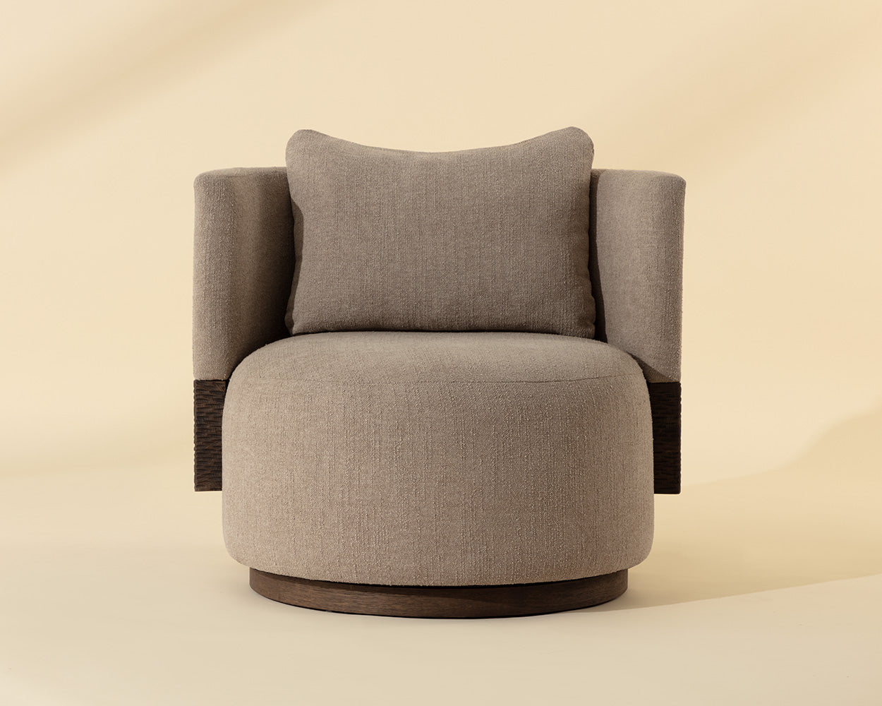Bastille Swivel Lounge Chair - comfortable chairs for relaxation | Image 2 | InSTYLE Home & Rugs