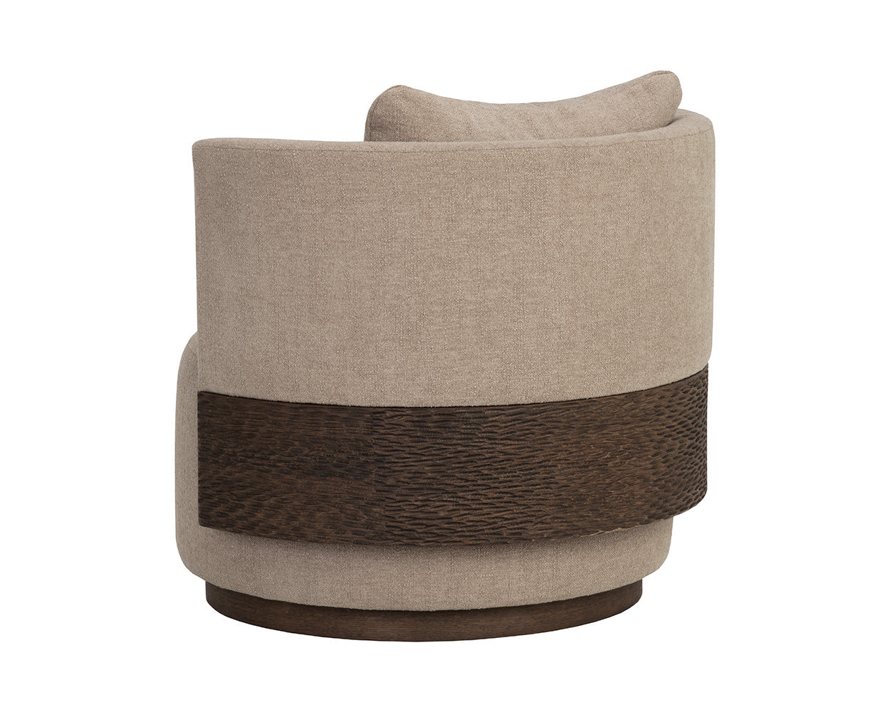 Bastille Swivel Lounge Chair - comfortable chairs for relaxation | Image 7 | InSTYLE Home & Rugs