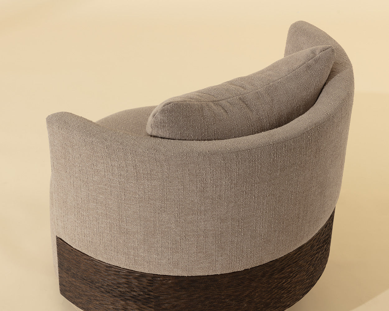 Bastille Swivel Lounge Chair - comfortable chairs for relaxation | Image 3 | InSTYLE Home & Rugs