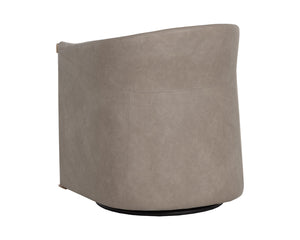 Leontine Swivel Lounge Chair - stylish chairs for any table | Image 7 | InSTYLE Home & Rugs