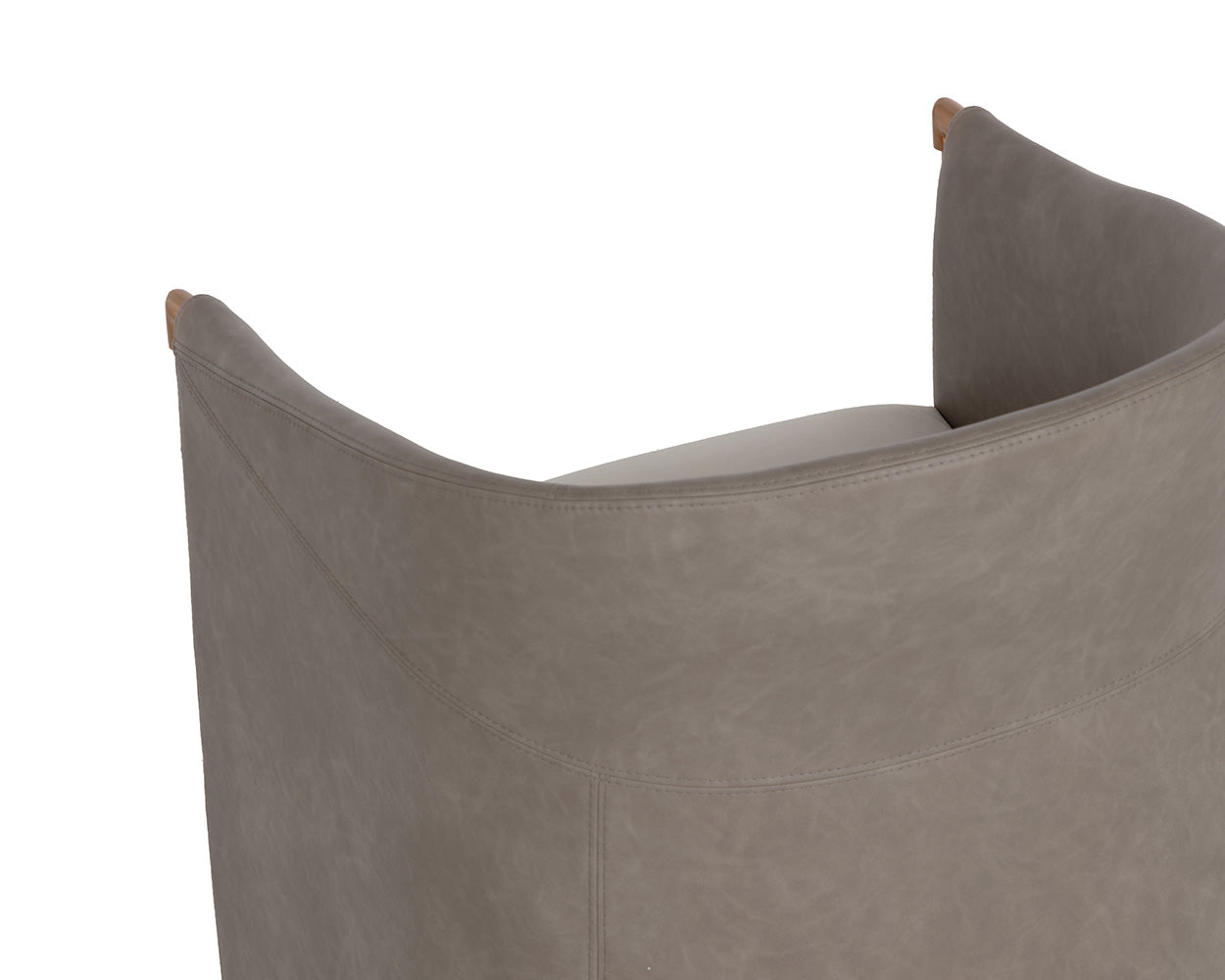 Leontine Swivel Lounge Chair - stylish chairs for any table | Image 8 | InSTYLE Home & Rugs