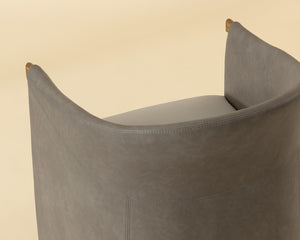 Leontine Swivel Lounge Chair - stylish chairs for any table | Image 3 | InSTYLE Home & Rugs