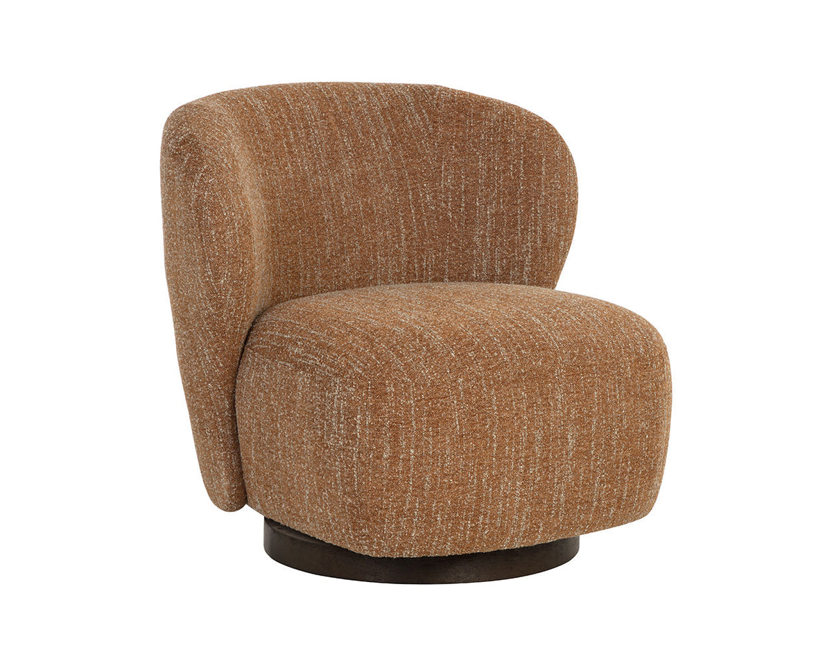 Burnham Swivel Lounge Chair - comfortable chairs for relaxation | Image 6 | InSTYLE Home & Rugs