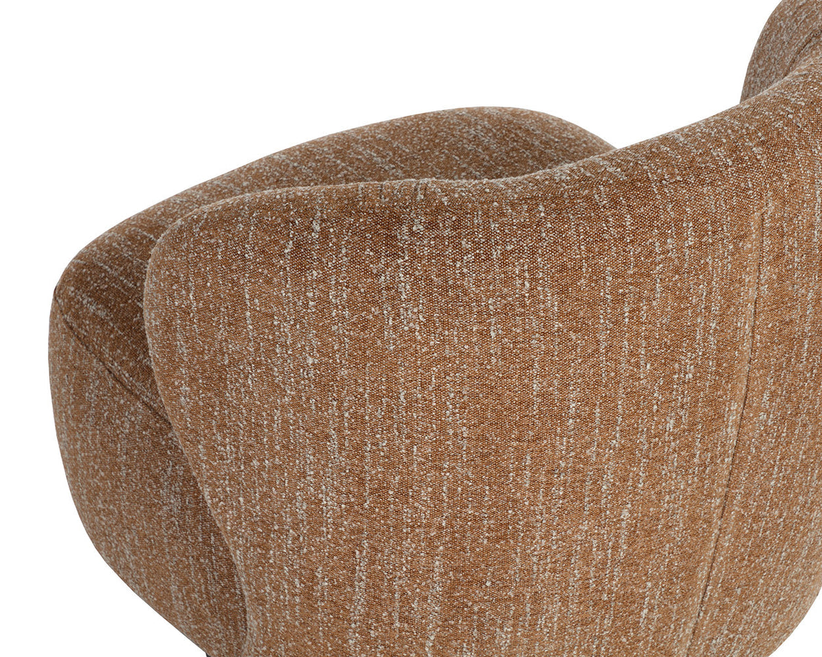Burnham Swivel Lounge Chair - comfortable chairs for relaxation | Image 10 | InSTYLE Home & Rugs