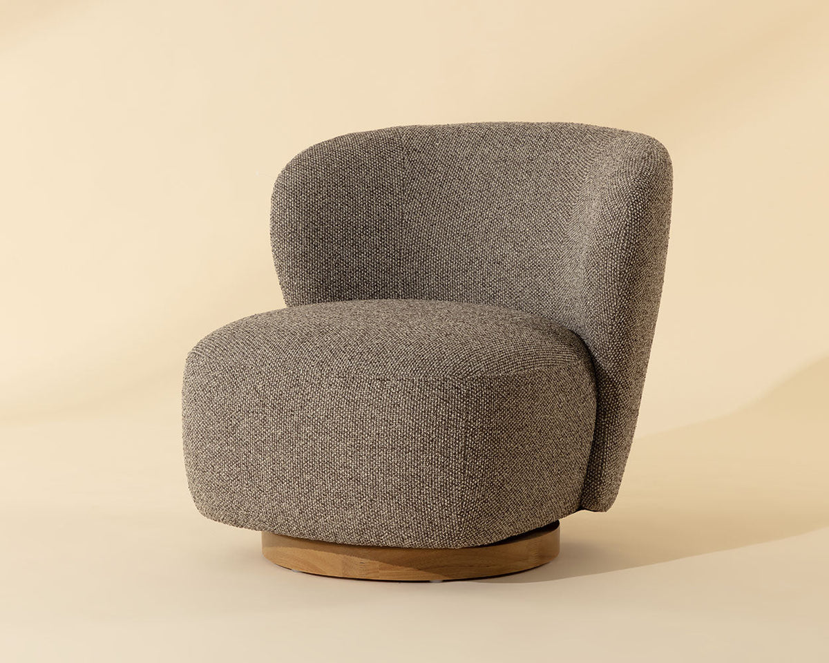 Burnham Swivel Lounge Chair - comfortable chairs for relaxation | Image 11 | InSTYLE Home & Rugs