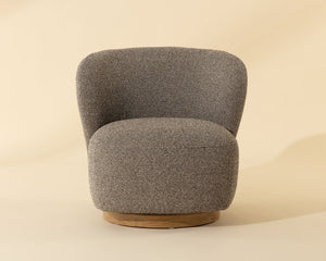 Burnham Swivel Lounge Chair - comfortable chairs for relaxation | Image 13 | InSTYLE Home & Rugs