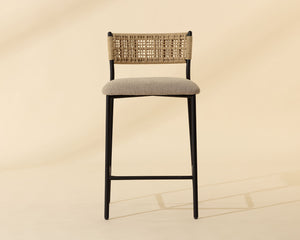 Ernesta Counter Stool - ergonomic design for comfort | Image 10 | InSTYLE Home & Rugs