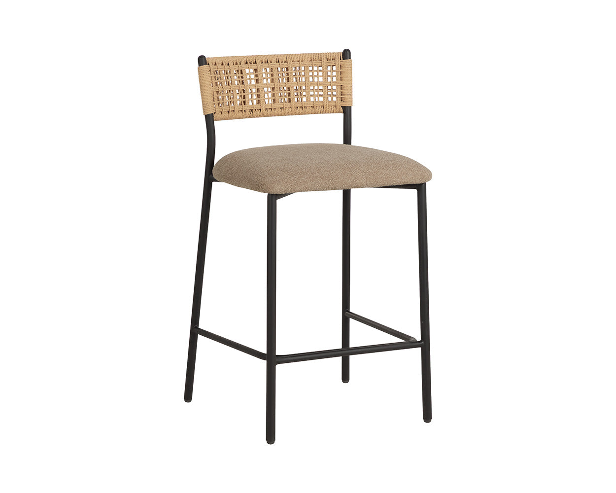 Ernesta Counter Stool - ergonomic design for comfort | Image 12 | InSTYLE Home & Rugs