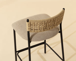 Ernesta Counter Stool - ergonomic design for comfort | Image 11 | InSTYLE Home & Rugs