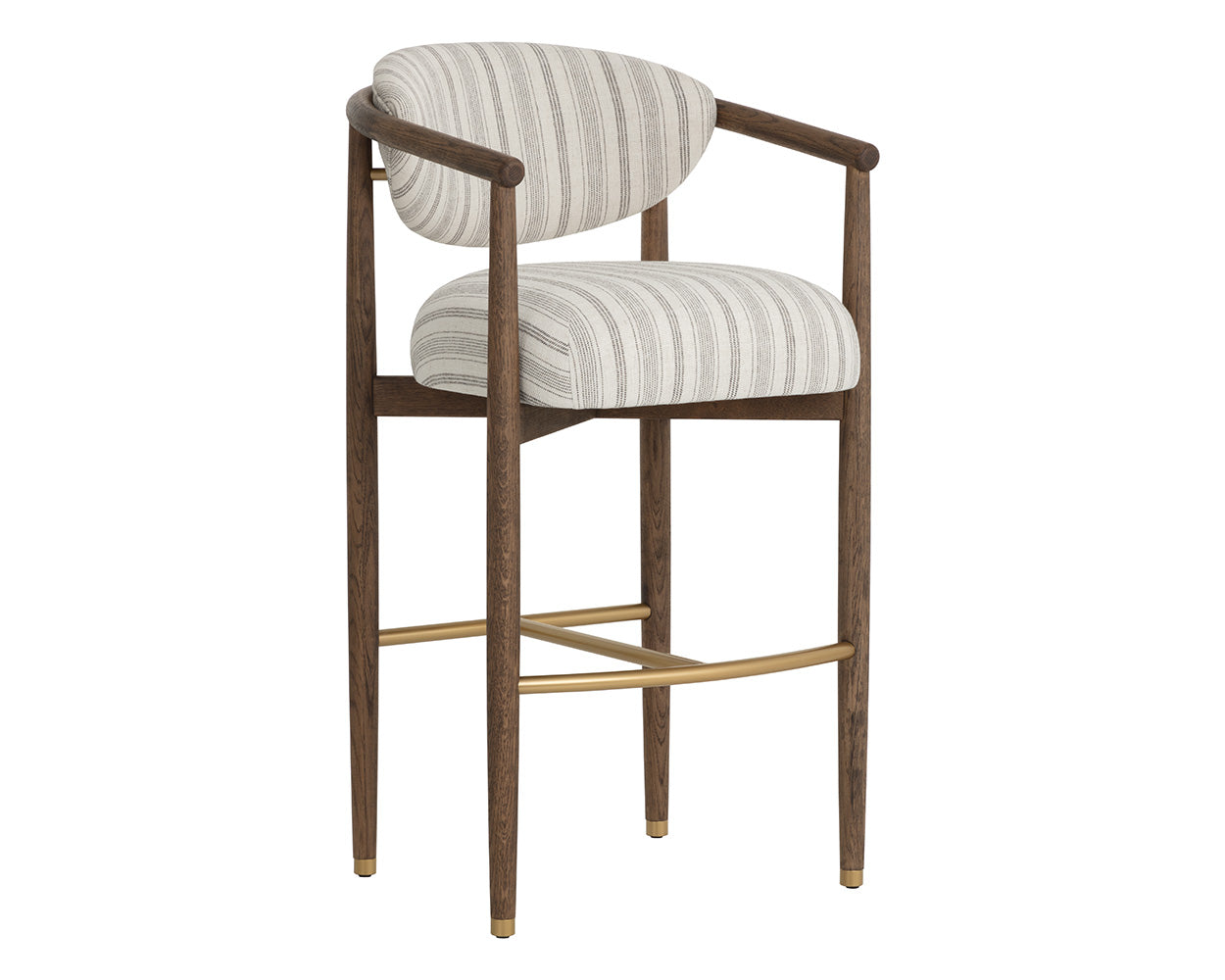 Sigrid Barstool - trendy stools for bars and kitchens | Image 4 | InSTYLE Home & Rugs