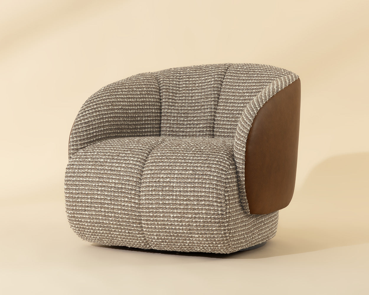 Camie Swivel Lounge Chair - comfortable chairs for relaxation | Image 1 | InSTYLE Home & Rugs