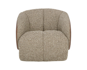 Camie Swivel Lounge Chair - comfortable chairs for relaxation | Image 5 | InSTYLE Home & Rugs