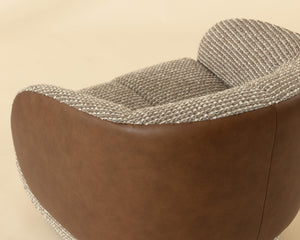 Camie Swivel Lounge Chair - comfortable chairs for relaxation | Image 4 | InSTYLE Home & Rugs