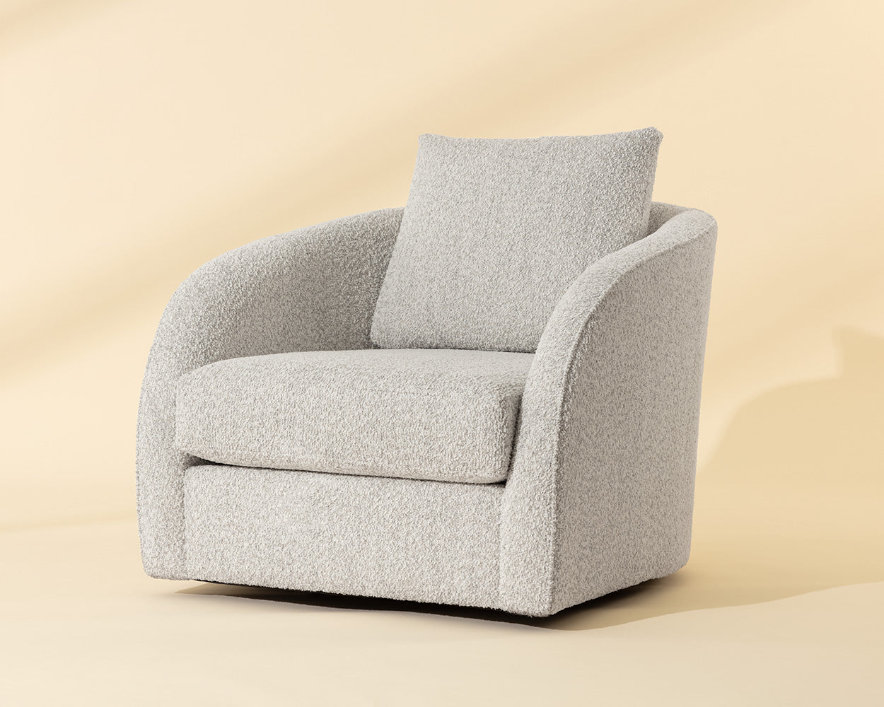 Wexford Swivel Lounge Chair - stylish lounge chairs for any room | Image 1 | InSTYLE Home & Rugs