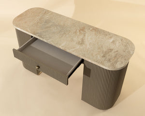 Cataldi Desk - sleek design for modern homes | Image 6 | InSTYLE Home & Rugs