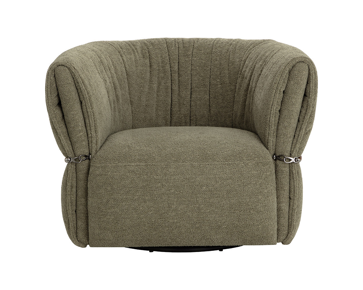 Davisville Swivel Armchair - stylish lounge chairs for any room | Image 5 | InSTYLE Home & Rugs