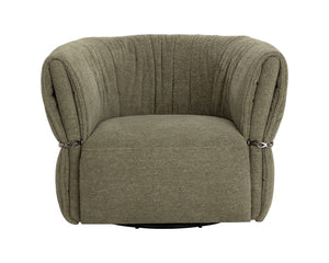 Davisville Swivel Armchair - stylish lounge chairs for any room | Image 5 | InSTYLE Home & Rugs