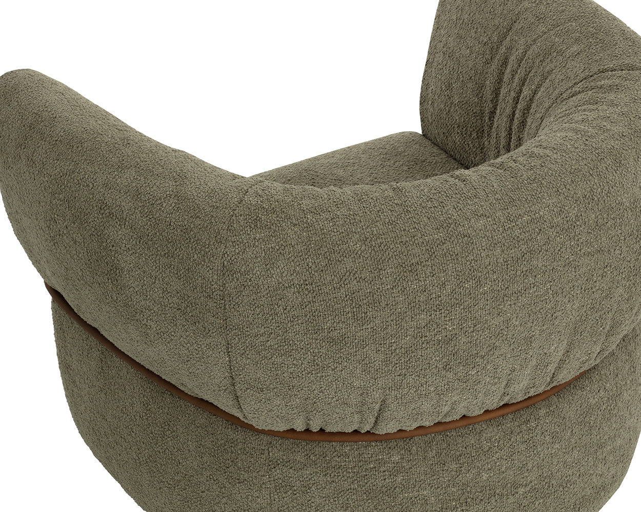 Davisville Swivel Armchair - stylish lounge chairs for any room | Image 8 | InSTYLE Home & Rugs