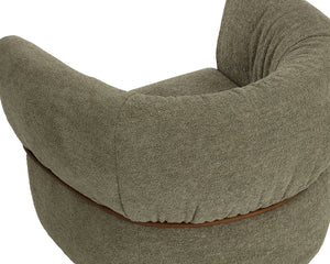Davisville Swivel Armchair - stylish lounge chairs for any room | Image 8 | InSTYLE Home & Rugs
