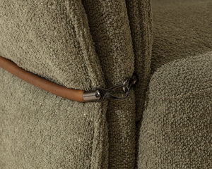 Davisville Swivel Armchair - stylish lounge chairs for any room | Image 3 | InSTYLE Home & Rugs