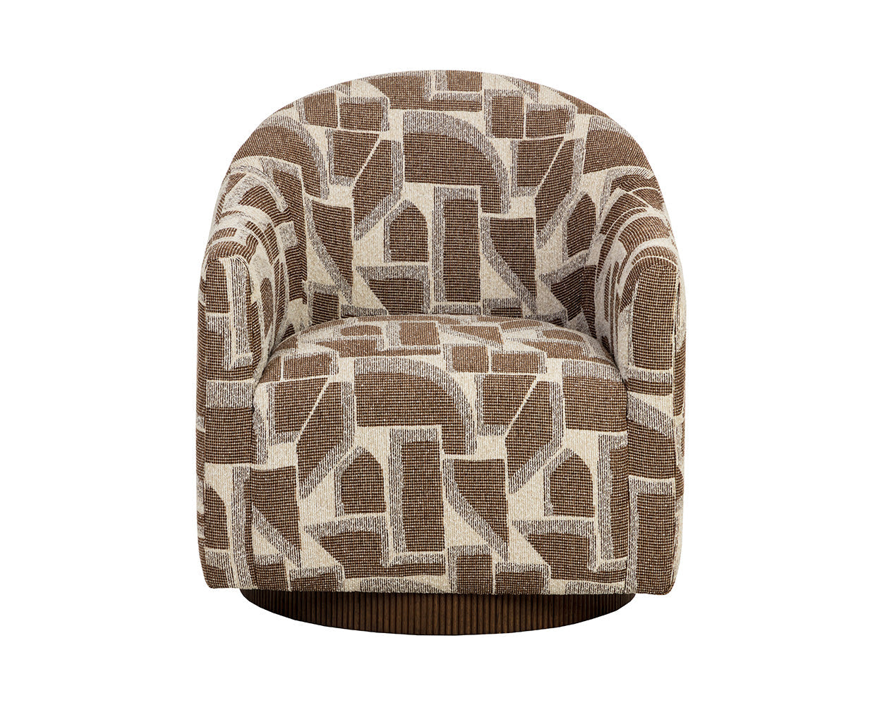 Langdon Swivel Lounge Chair - perfect for casual unwinding | Image 6 | InSTYLE Home & Rugs