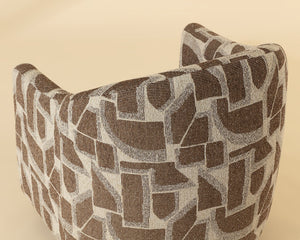 Langdon Swivel Lounge Chair - perfect for casual unwinding | Image 4 | InSTYLE Home & Rugs