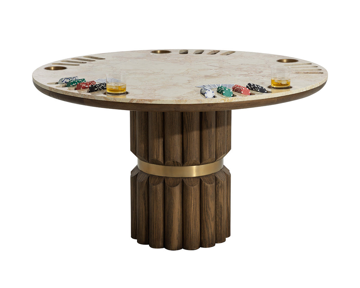Sinclair Poker Table - sleek design for modern homes | Image 5 | InSTYLE Home & Rugs