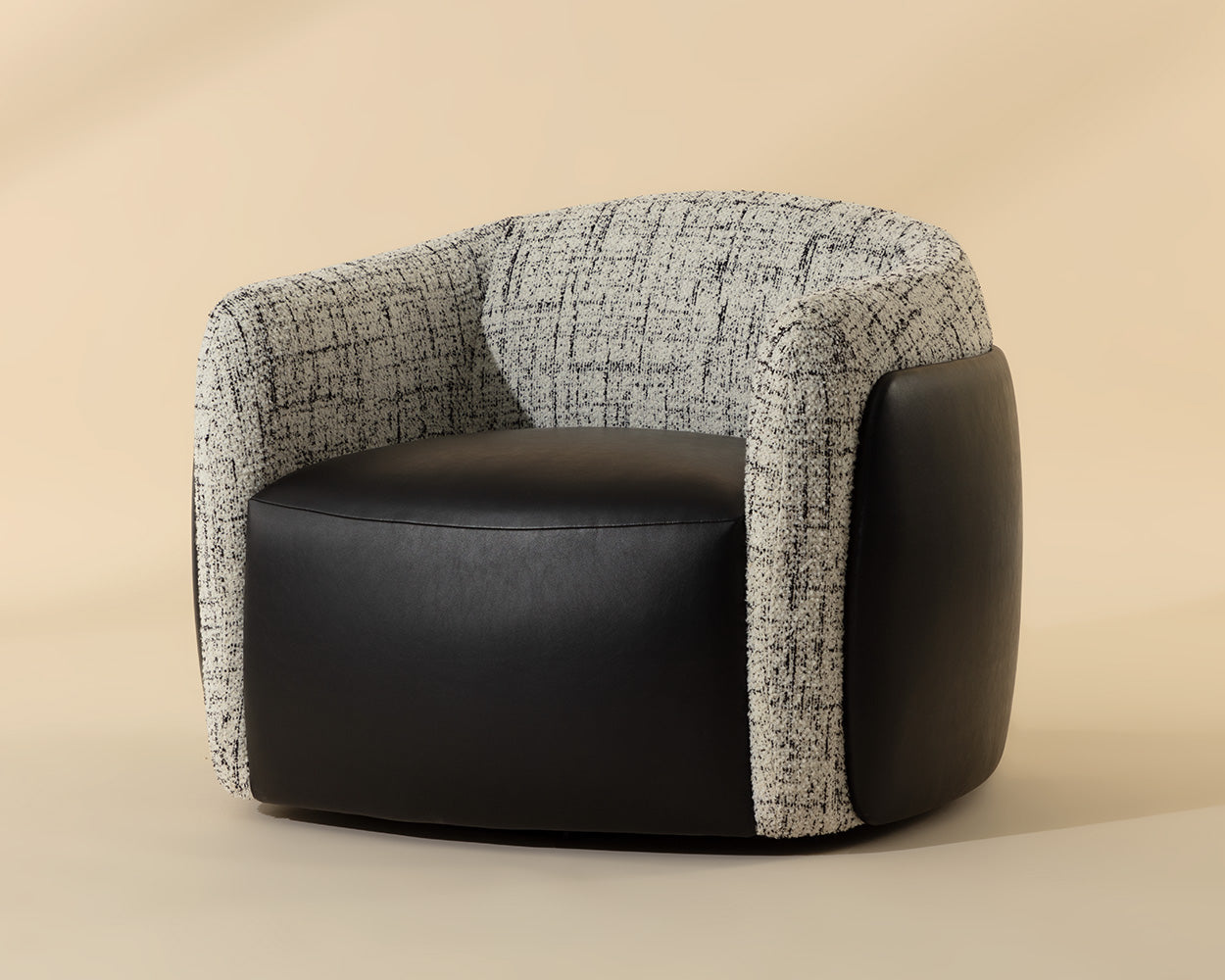Caris Swivel Lounge Chair - comfortable chairs for relaxation | Image 12 | InSTYLE Home & Rugs