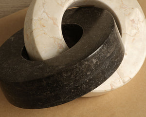 Linked Sculpture - artistic decorative objects to enhance shelves and tabletops | Image 3 | InSTYLE Home & Rugs