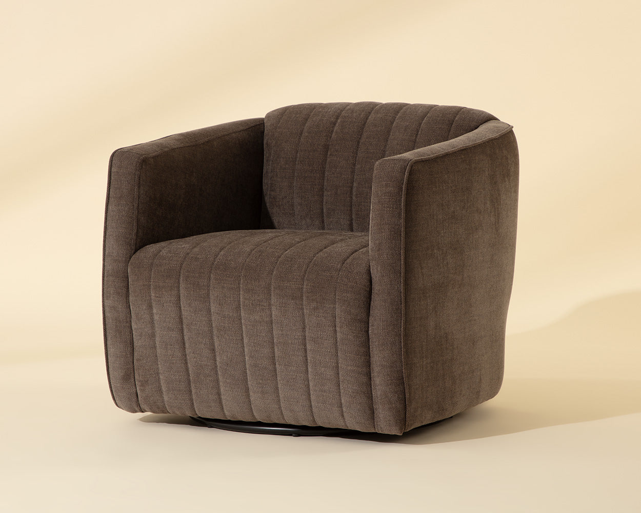 Garrison Swivel Lounge Chair - stylish lounge chairs for any room | Image 3 | InSTYLE Home & Rugs