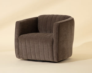 Garrison Swivel Lounge Chair - stylish lounge chairs for any room | Image 3 | InSTYLE Home & Rugs