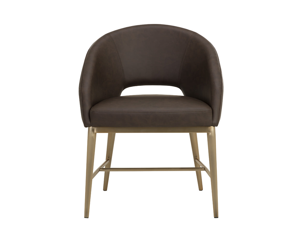 Abelson Dining Armchair - elegant seating for dining areas | Image 5 | InSTYLE Home & Rugs